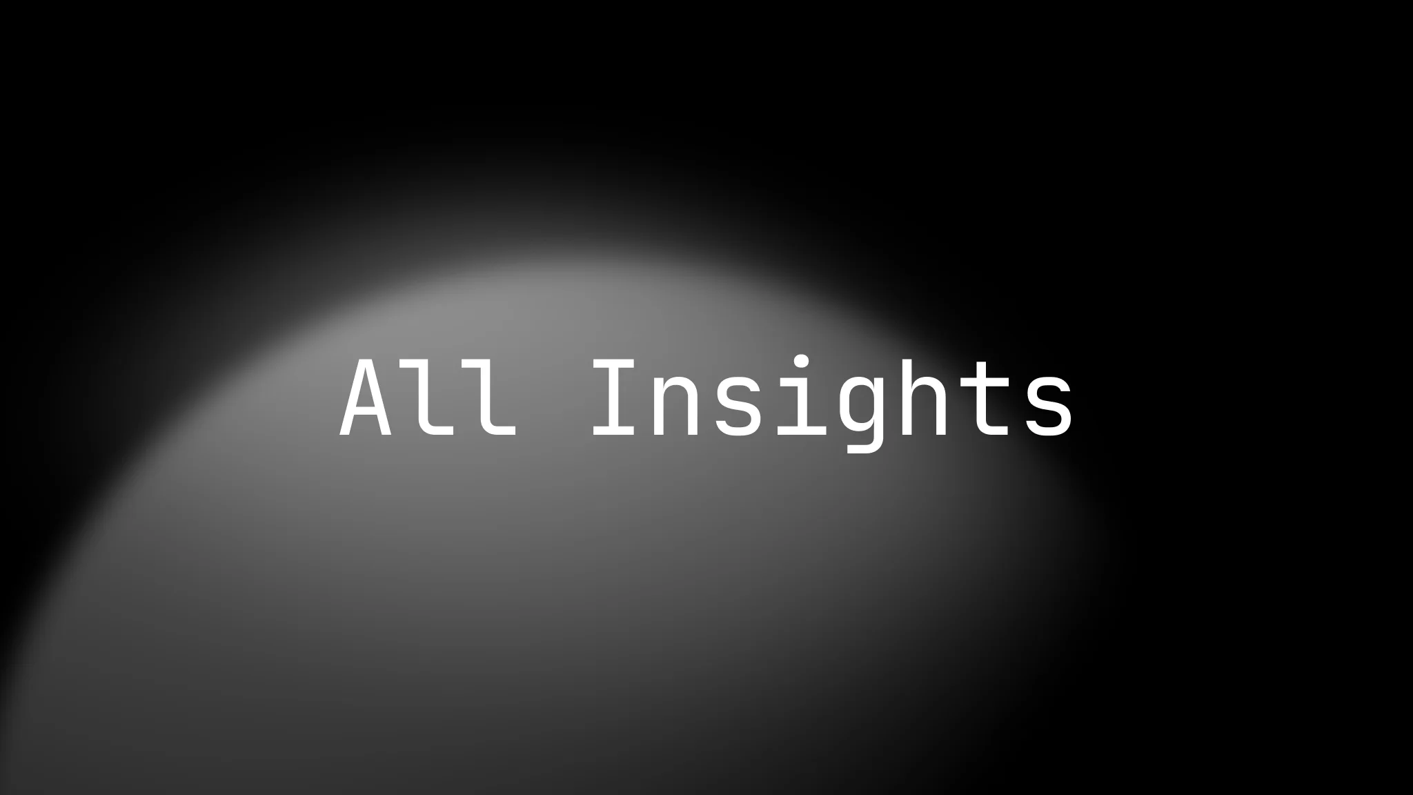 All Insights