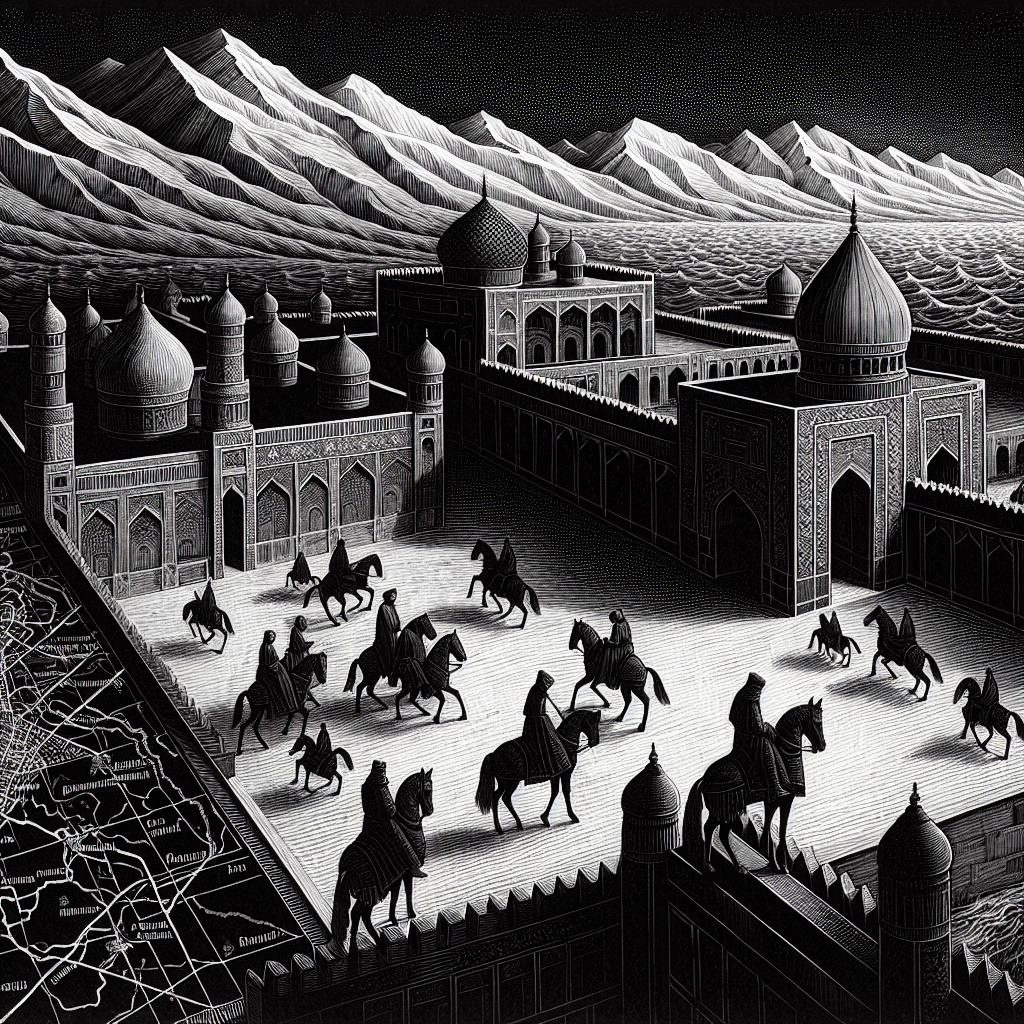 Generiertes Bild für: Strategic chess game in Central Asia: Influence of Middle East and South Asia