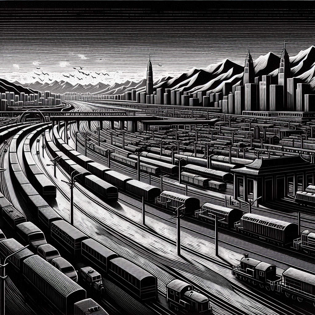 Generiertes Bild für: Xinjiang’s Western Growth Runs Through Central Asia